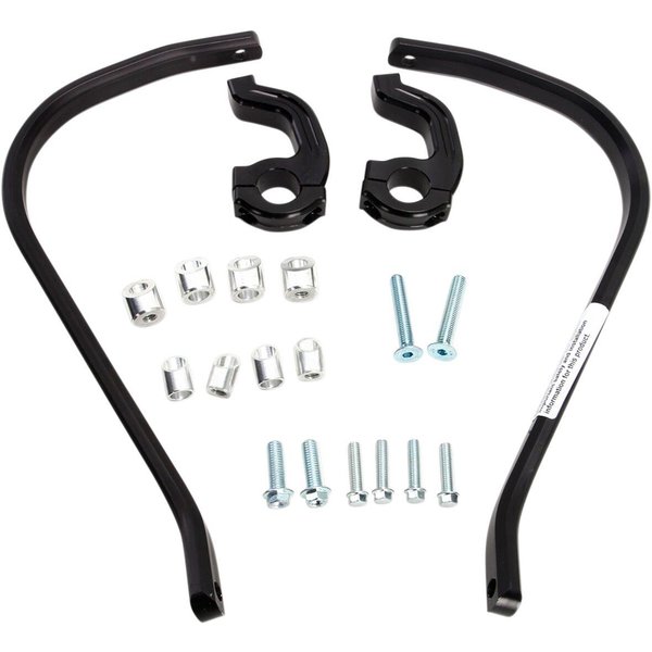50-5232B - Moose Racing Contour Hand Guards - Black