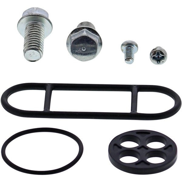 60-1079 - Moose Racing Fuel Petcock Rebuild Kit For Kawasaki KEF 300 2X4 2000-2003 - Black/Silver