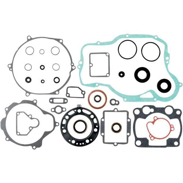 811478MSE - Moose Racing Complete Gasket & Oil Seal Kit For Kawasaki KX250 1993-1996