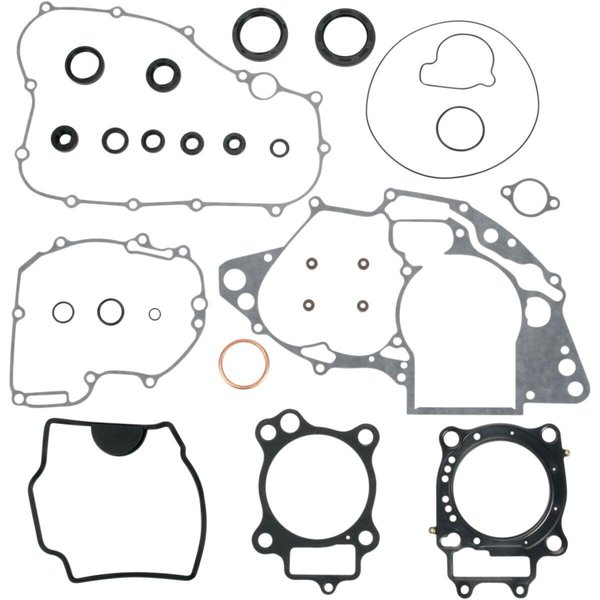 811262MSE - Moose Racing Complete Gasket & Oil Seal Kit For Honda CRF250R 2004-2007