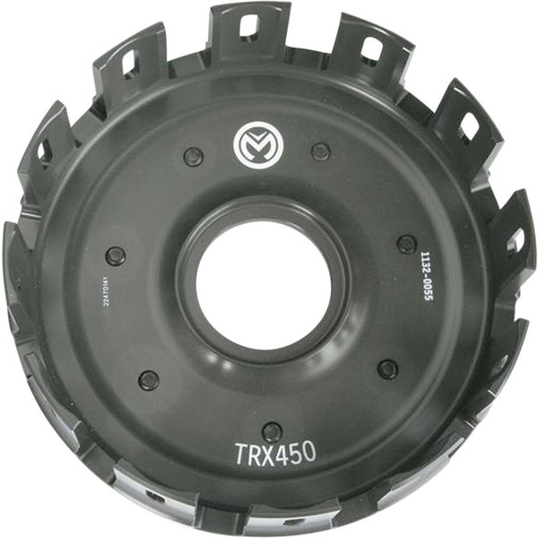 M224 - Moose Racing Billet Clutch Basket For Honda TRX450ER 2006-2014 - Anodized