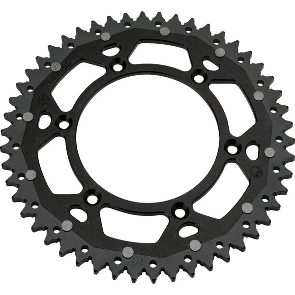 1210-210-49-10X - Moose Racing Dual Sprocket For Honda CR125 1984-2007 Rear Black 49T