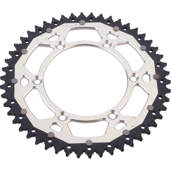 1210-210-50-11X - Moose Racing Dual Sprocket For Honda CR125 1984-2007 Rear Silver 50T