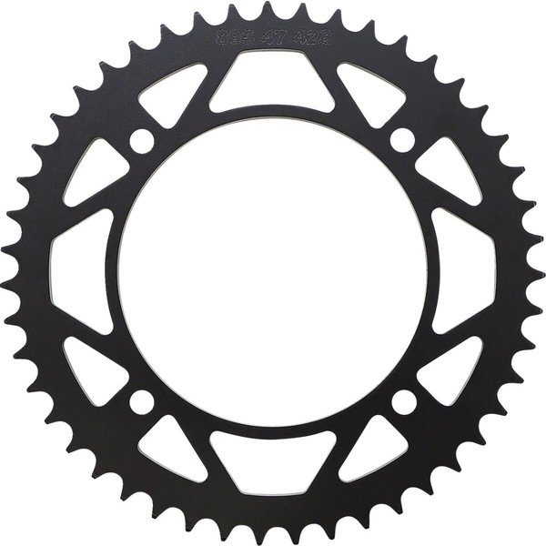1210-895-47-STL - Moose Racing Steel Rear Sprocket For Gas Gas MC85 2022-2024 Rear Zinc Plated 47T