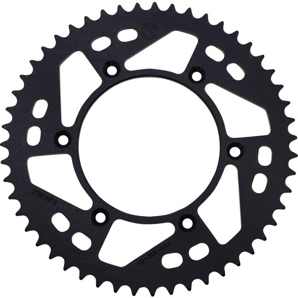 1211-210-51-10 - Moose Racing Rear Aluminium Sprocket For Honda CR125 1984-2007 Rear Black 51T