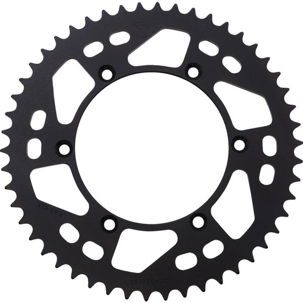 1211-251-50-10 - Moose Racing Aluminium Sprocket For Yamaha TTR230 2005-2017 Rear Black 50T
