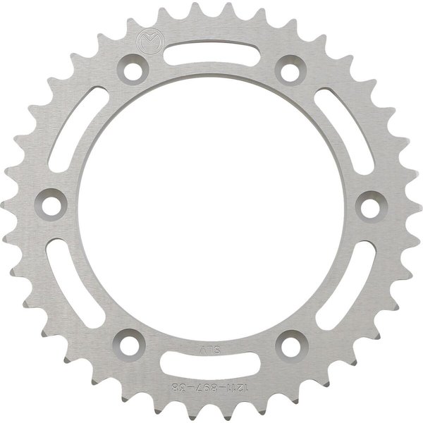 897-38AL - Moose Racing Aluminium Rear Sprocket ATV For KTM XC450 ATV 2008 Rear Silver 38T