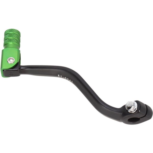 81-0341-02-30 - Moose Racing Forged Gear Pedal For Kawasaki KX100 1991-2020 - Black/Green