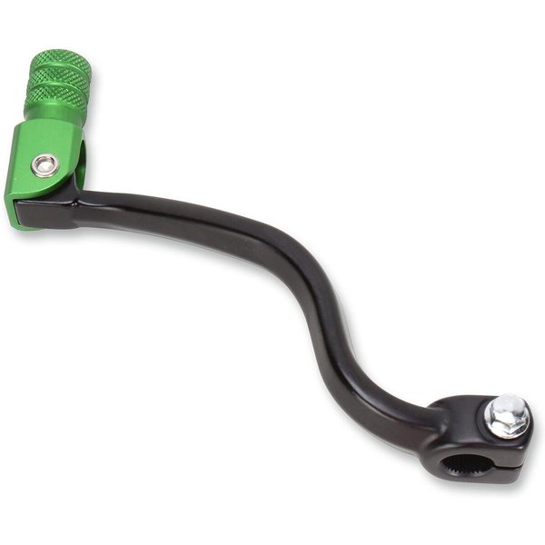 81-0342-02-30 - Moose Racing Forged Gear Pedal For Kawasaki KX65 2000-2019 - Black/Green