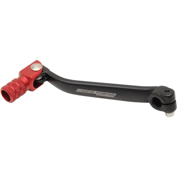 81-0113-02-10 - Moose Racing Forged Gear Pedal For Honda CRF110F 2013-2025 - Black/Red