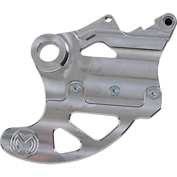 33-8019 - Moose Racing Pro Shark Fin Disc Protector With Brake Carrier For Kawasaki KXF250 2020 - Silver