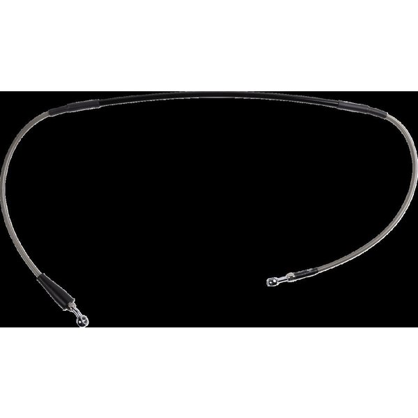 H01-1-038/P-CL - Moose Racing Stainless Steel Brake Hose For Husqvarna CR125 2009-2013 Front - Braided