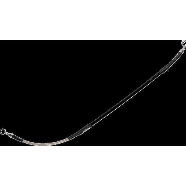 H01-2-007/P-CL - Moose Racing Stainless Steel Brake Hose For Husqvarna CR125 2000 Rear - Braided