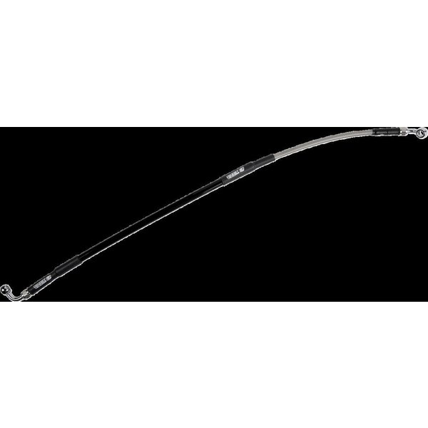 K01-2-032/P-CL - Moose Racing Stainless Steel Brake Hose For Gas Gas MC85 2022-2024 Rear - Braided