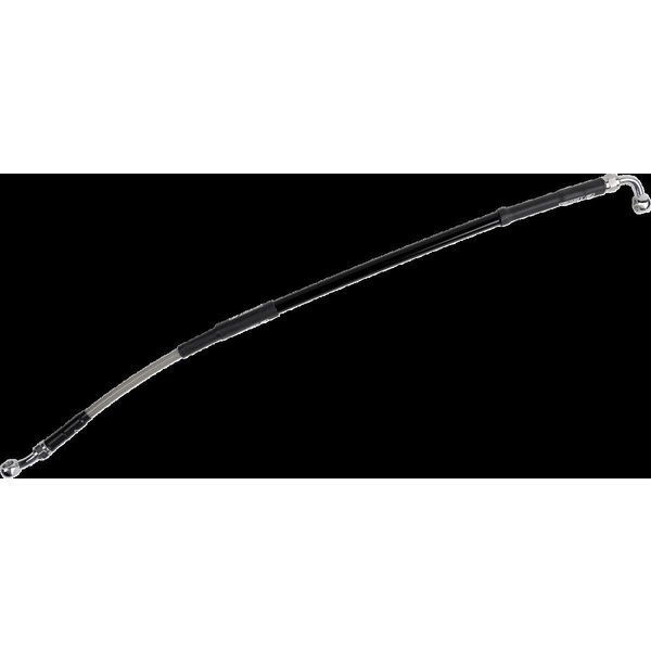 K01-2-034/P-CL - Moose Racing Stainless Steel Brake Hose For Gas Gas MC65 2023-2025 Rear - Braided