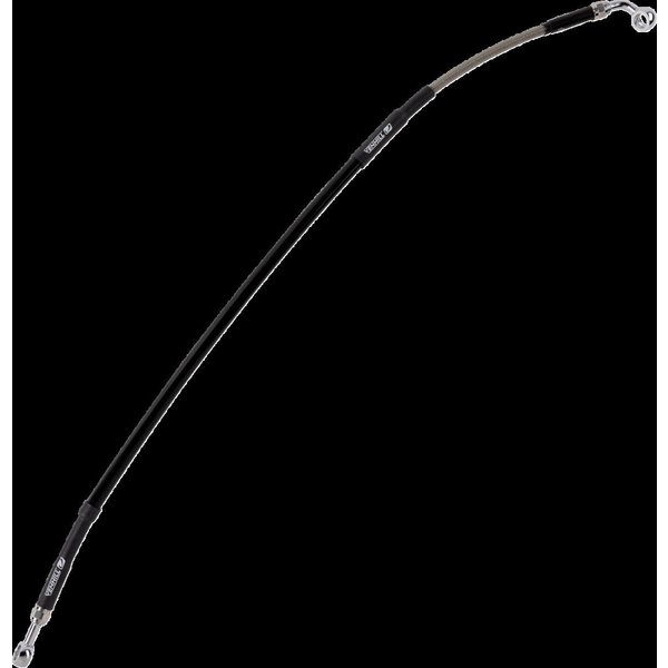 K02-2-034/P-CL - Moose Racing Stainless Steel Braided Brake Hose For Kawasaki KLX300R 2020-2024 Rear