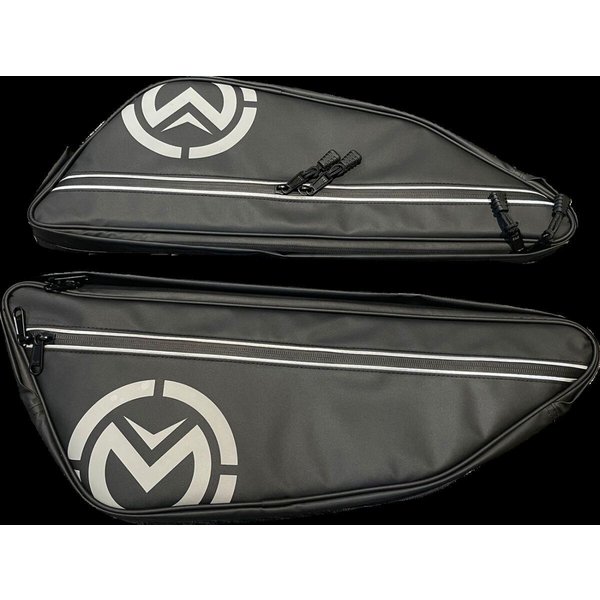 Q15-1002 - Moose Racing Lower Door Bags For Honda SXS 1000 R 2019-2024 - Black