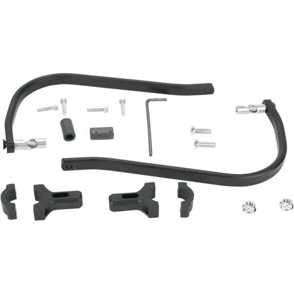 50-004 - Moose Racing Aluminium Hand Guards - Black