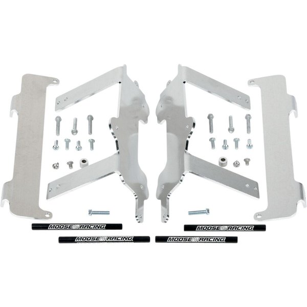11-150 - Moose Racing Radiator Braces For Yamaha YZ125 2002-2024 - Silver