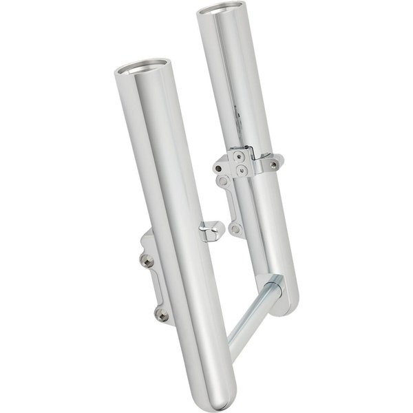 40-529 - Arlen Ness Hot Legs Smooth Fork Legs For Harley Davidson FLHX 1923 2024 - Chrome