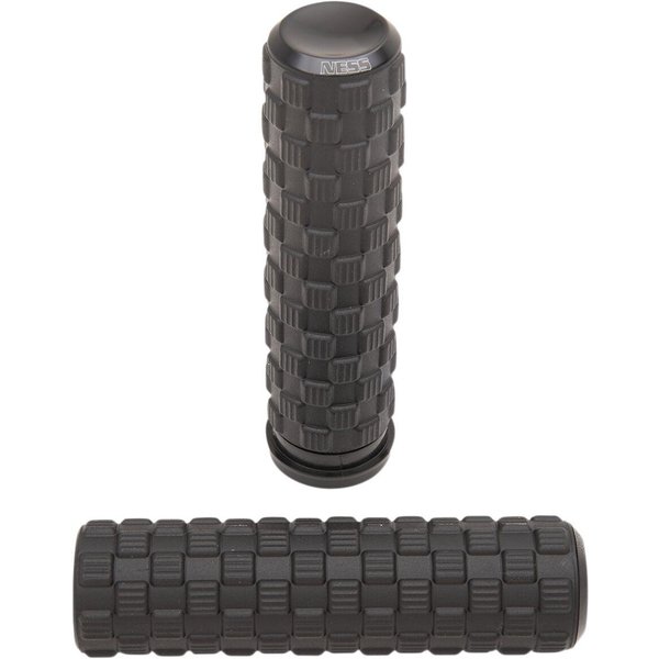 07-352 - Arlen Ness Air Trax Grips For Harley Davidson FLD 1690 2012-2013 - Black