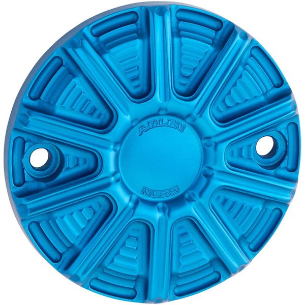 700-011 - Arlen Ness 10-Gauge Points Cover For Harley Davidson FLDE 1750 2018-2020 - Blue