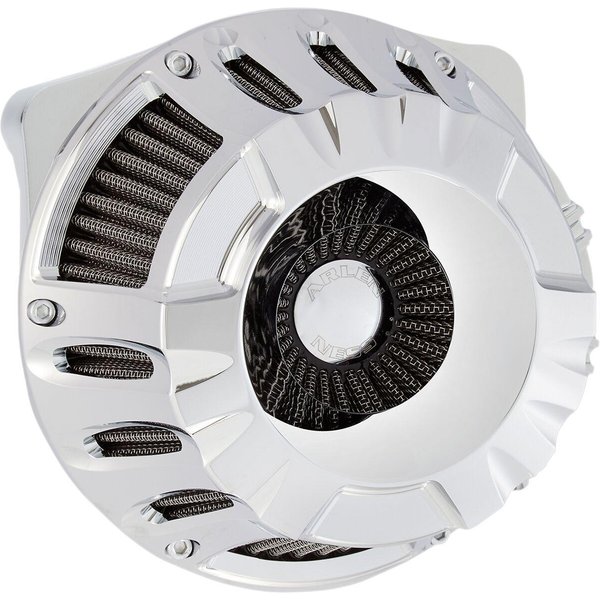 18-926 - Arlen Ness Inverted Series Air Cleaner Kit For Harley Davidson FLHR 1584 2008 - Chrome