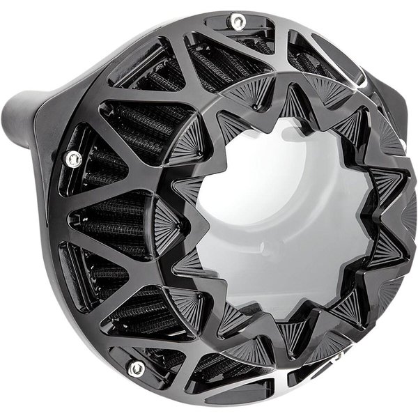 600-044 - Arlen Ness Crossfire Air Cleaner For Harley Davidson FLD 1690 2012-2013 - Black