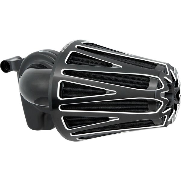 600-082 - Arlen Ness Monster Sucker Air Cleaner For Harley Davidson FLD 1690 2012-2013 - Black
