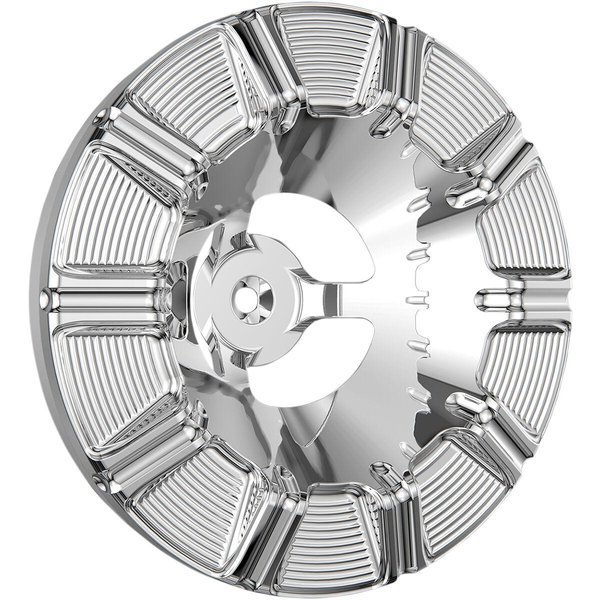 601-001 - Arlen Ness Velocity Air Cleaner Cover For Harley Davidson FLD 1690 2012-2013 - Chrome