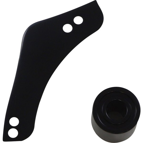 600-054 - Arlen Ness Replacement Breather Bolt Cover Plate For Harley Davidson FLDE 1750 2018-2020 - Black