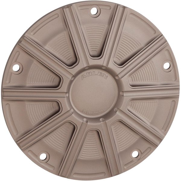 700-023 - Arlen Ness 10-Gauge Derby Cover For Harley Davidson FLD 1690 2012-2013 - Titanium Anodized