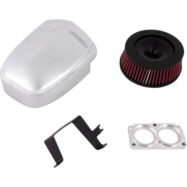 06-0467-SB - Cobra Air Cleaner Kit For Kawasaki VN 900 2006-2019 Venturi - Chrome