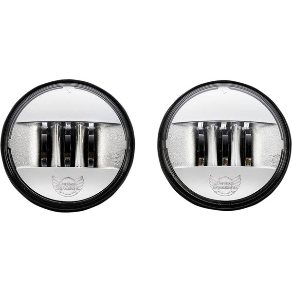 PB-45-C - Custom Dynamics ProBeam LED Passing Lamp For Indian Chief 111 2015-2020 Chrome