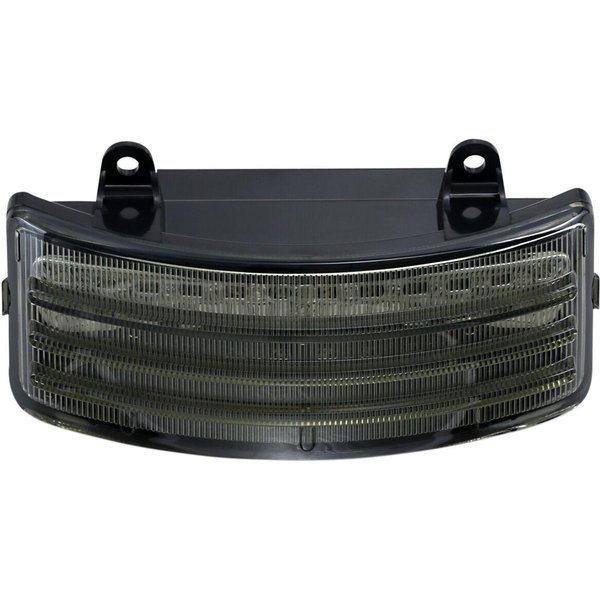 PB-TRI-5-SMOKE - Custom Dynamics LED Tribar Taillight For Harley Davidson FLHRXS 1750 2017-2018 Rear Smoke