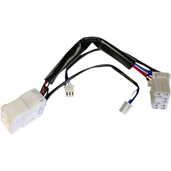 PR-MPR-HD - Custom Dynamics Wiring Adapter for Red Plasma Rods For Harley Davidson FLD 1690 2012-2013 - Black