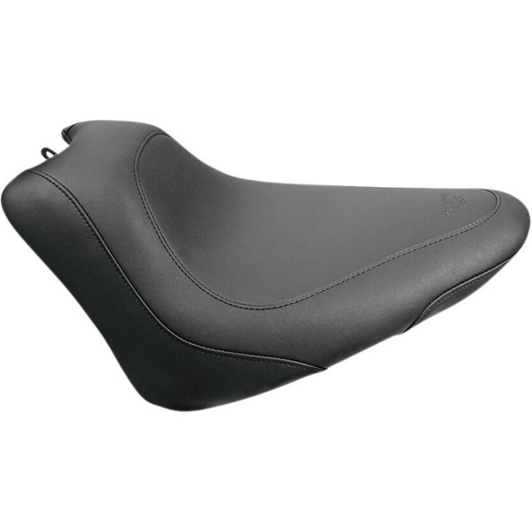 76760 - Mustang Wide Tripper Solo Seat For Harley Davidson FLS 1690 2012-2016 - Black