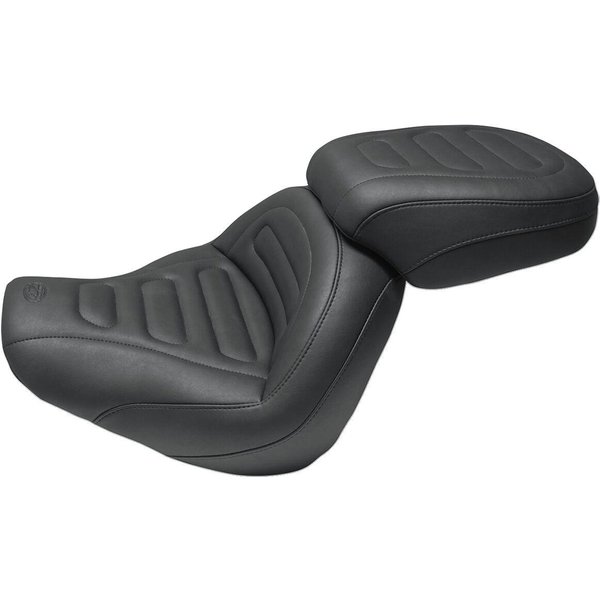 75887 - Mustang MX Tour Solo Seat For Harley Davidson FXFB 1750 2018-2019 - Black