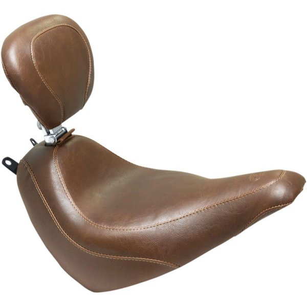 83001 - Mustang Wide Tripper Seat For Harley Davidson FLDE 1750 2018-2020 - Brown