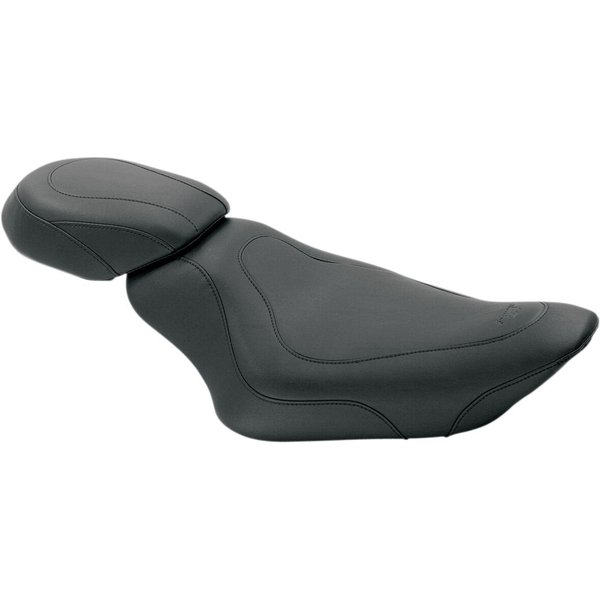 76568 - Mustang Tripper Synthetic Leather Solo Seat For Harley Davidson XL 1200 C 2004-2020 - Black
