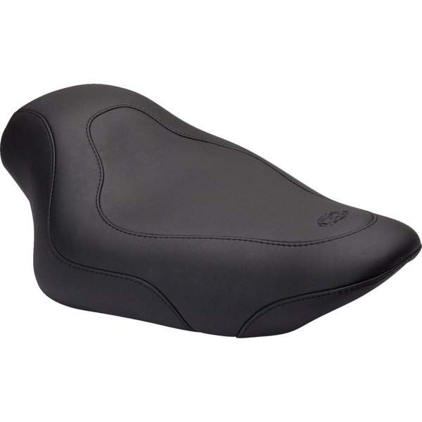 76570 - Mustang Tripper Synthetic Leather Solo Seat For Harley Davidson XL 1200 CX 2016-2020 - Black