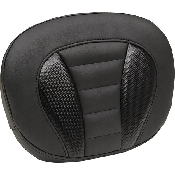 89015 - Mustang Deluxe Sissy Bar Pad For Harley Davidson FLHX 1923 2024-2026 - Black