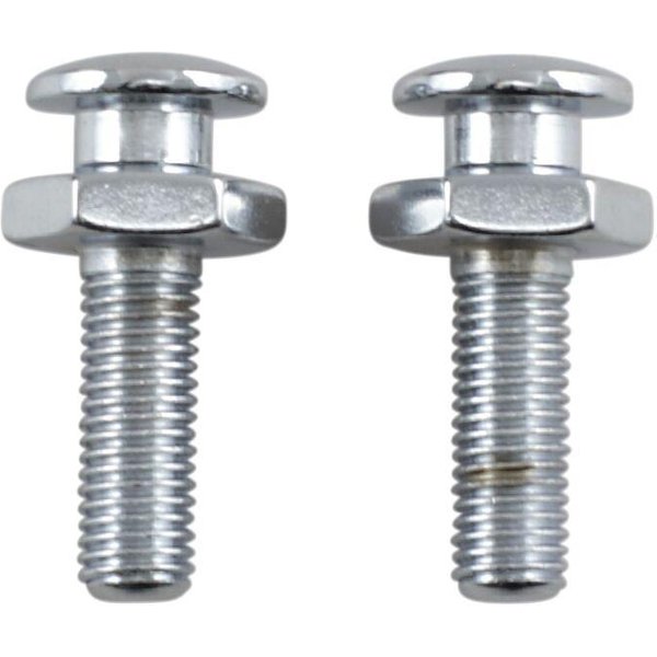 78027 - Mustang Seat Bolts and Mounting Nuts For Harley Davidson FLHR 1340 1994-1996 - Chrome