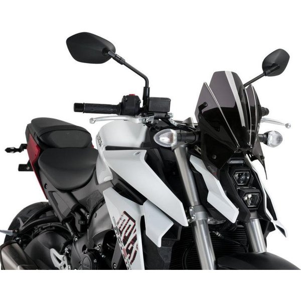 20833F - Puig New Generation Sport Screen For Suzuki GSX S 1000 2021-2025 - Dark Smoke