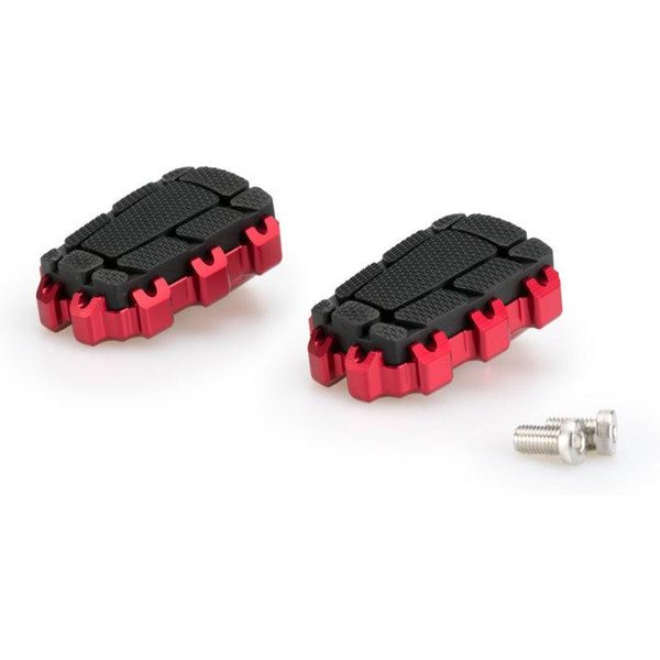20851R - Puig Enduro 2 Footpegs For KTM 1050 Adventure 2015-2016 - Red