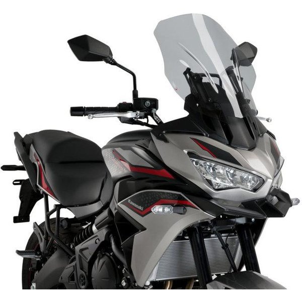 21260H - Puig Touring Screen For Kawasaki Versys 650 2022-2025 - Light Smoke