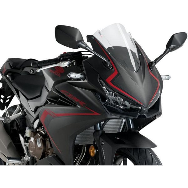 3613W - Puig Z-Racing Screen For Honda CBR500 R 2019-2025 - Clear