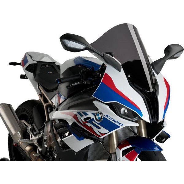 3641F - Puig R-Racer Screen For BMW M1000RR 2021-2022 - Dark Smoke