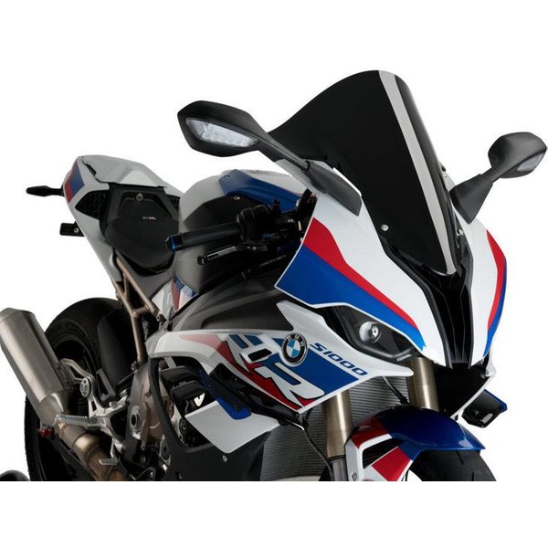 3641N - Puig R-Racer Screen For BMW M1000RR 2021-2022 - Black