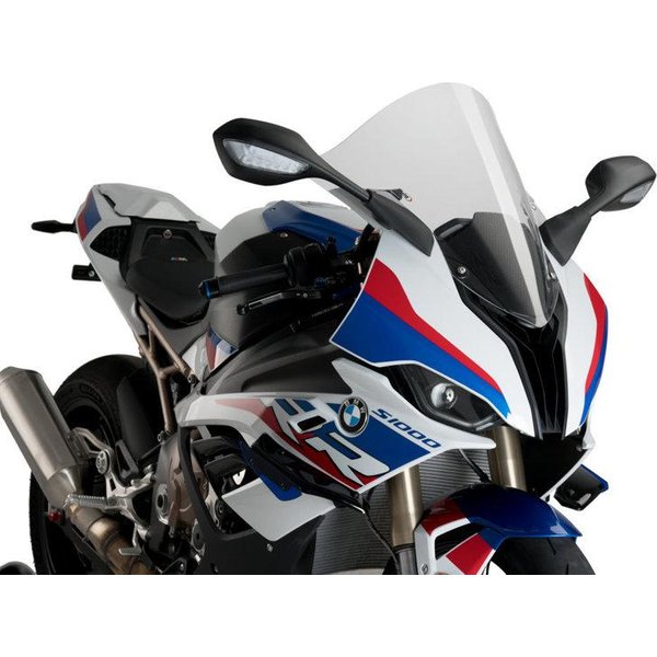 3641W - Puig R-Racer Screen For BMW M1000RR 2021-2022 - Clear